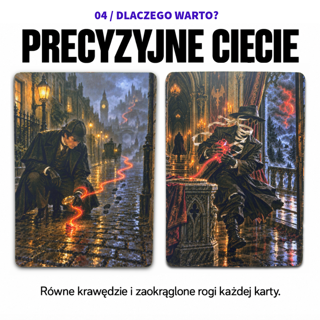 Paczka Matowa – 8 kart personalizowanych