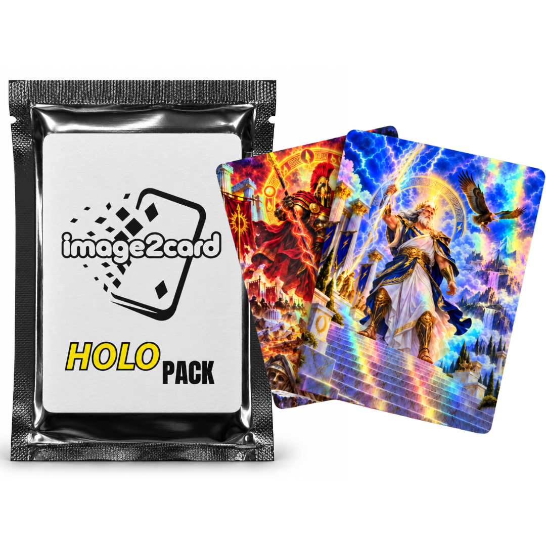 Paczka Holo - 8 kart personalizowanych
