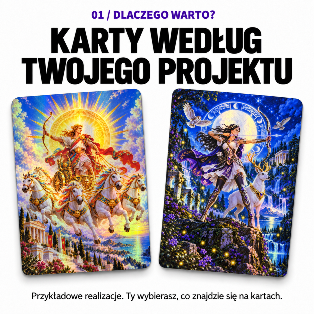 Paczka Holo - 8 kart personalizowanych
