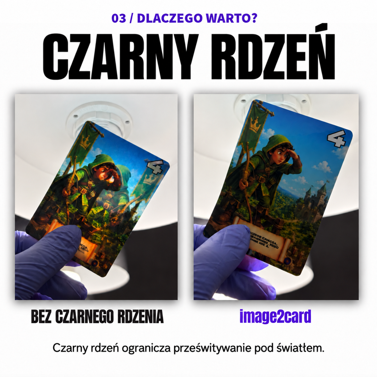 Paczka Matowa – 8 kart personalizowanych